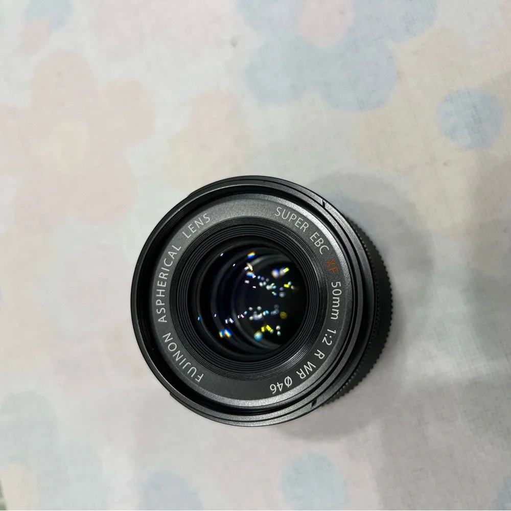 Fujifilm XF50mmF2 R WR Lens - Sleek Black